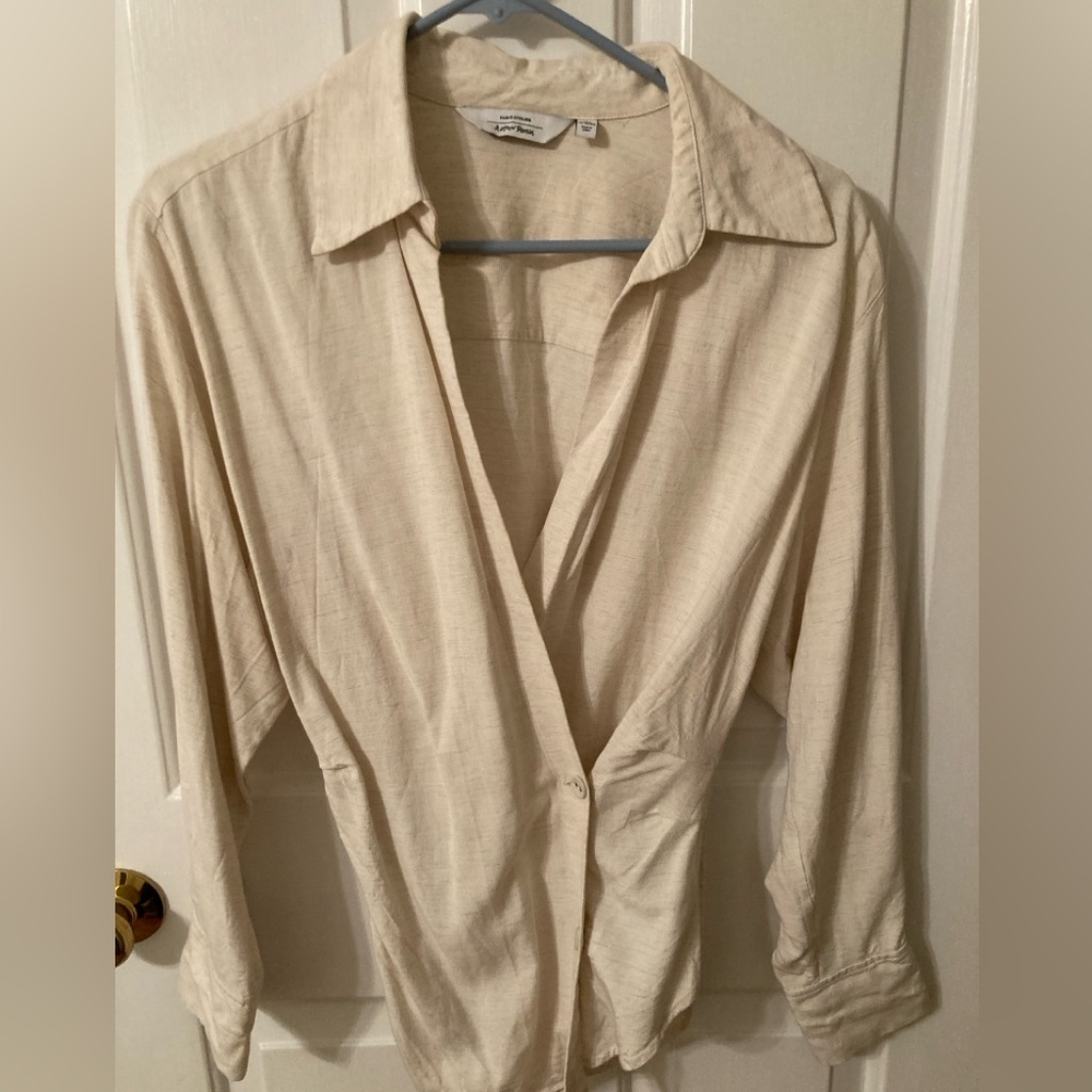 & Other Stories Paris Atelier Beige Top